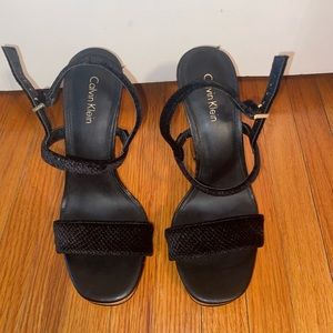 Calvin Klein Heels - WORN ONCE - Size 6